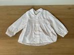 Z.g.a.n. Witte blouse / top van Zara maat 104, Meisje, Overhemd of Blouse, Ophalen of Verzenden, Zo goed als nieuw
