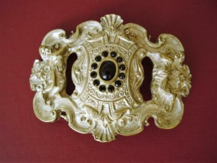 buckle riem damesriem highdesign edelsteen italie decoratie, Kleding | Heren, Riemen en Ceinturen, Nieuw, Losse buckle of gesp