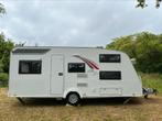 Burstner Premio Plus 510 TK (2015) airco en Unico voortent, Caravans en Kamperen, Koelkast, Rondzit, Bürstner, Meer dan 6