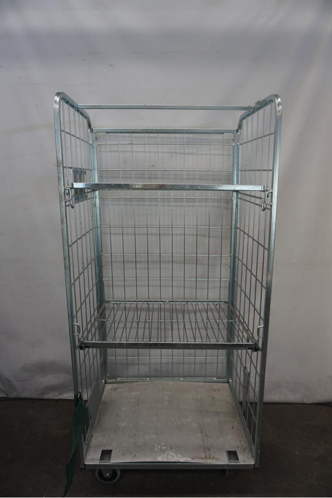 Mooie rolcontainers, wascontainer, magazijnwagen, Doe-het-zelf en Verbouw, Transportwagens, Gebruikt, Transportkar, 100 liter of meer