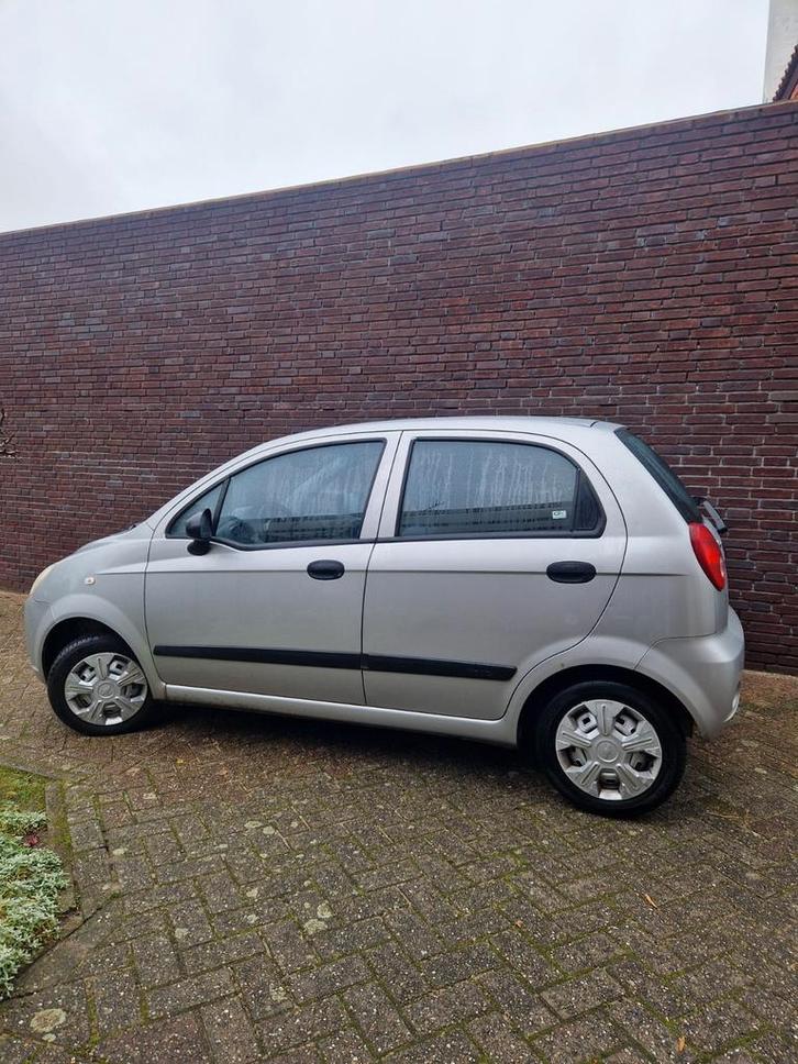 Zeer goed onderhouden Chevrolet Matiz 0.8 2007 Grijs, Auto's, Chevrolet, Particulier, Matiz, Benzine, C, Hatchback, Handgeschakeld
