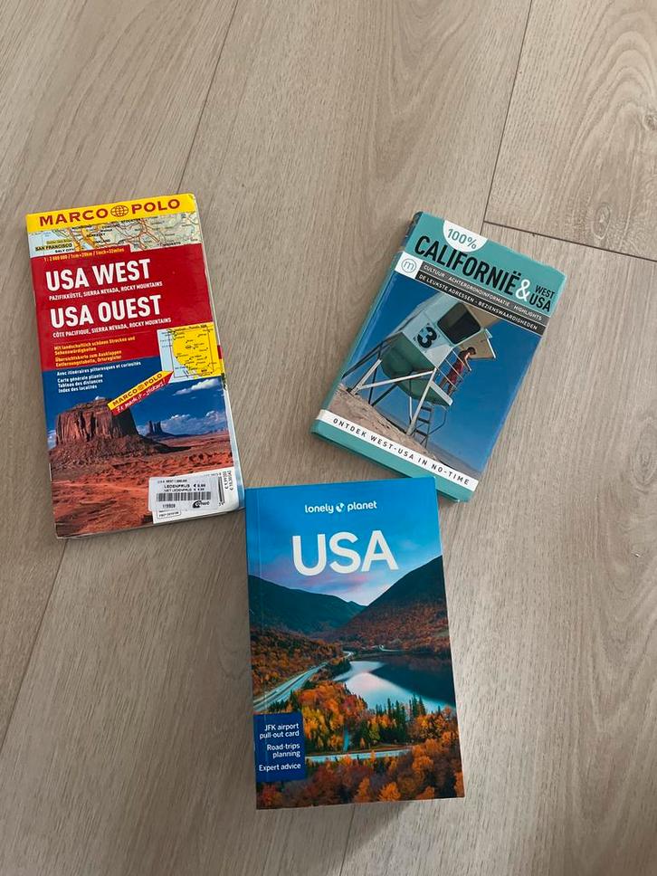 Reisgidsen USA: Lonely Planet & Californië, Boeken, Reisgidsen, Zo goed als nieuw, Reisgids of -boek, Noord-Amerika, Lonely Planet