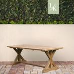Landelijk klassieke tuintafel - Durnham, Tuin en Terras, Niet ingevuld, Nieuw, Ophalen of Verzenden, Rechthoekig