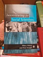 Interviewing for Social Scientists, Ophalen of Verzenden, Zo goed als nieuw