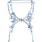 Tuintafel onderstel massief smeedijzeren onderstel India, Tuin en Terras, Tuintafels, Ophalen, Gielen, Vierkant, Zo goed als nieuw