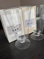2 Nieuwe Salou Vazen, Overige kleuren, Nieuw, Ophalen of Verzenden, Glas