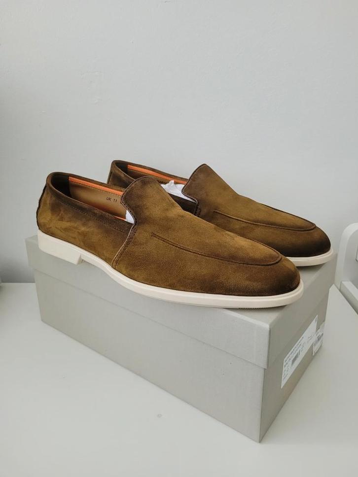Santoni Malibu loafers (Maat 45)., Kleding | Heren, Schoenen, Nieuw, Loafers, Overige kleuren, Ophalen of Verzenden