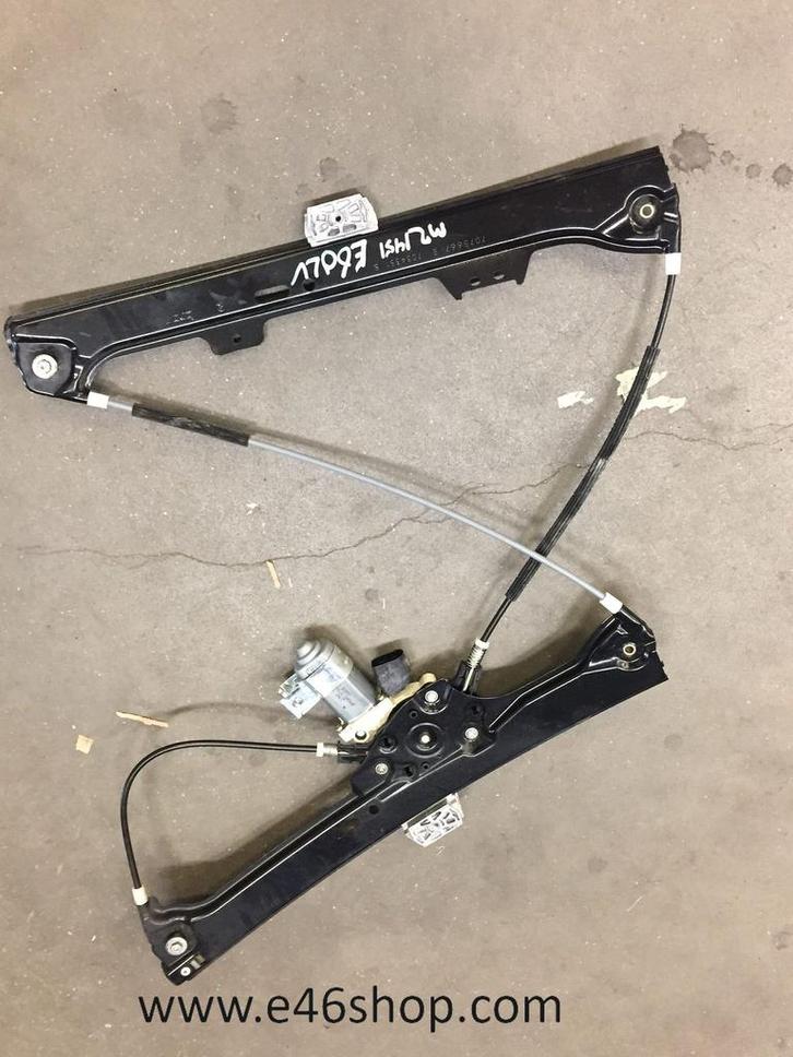 Raammechaniek compleet BMW E60 E61 links voor, Auto-onderdelen, Ruiten en Toebehoren, BMW, Gebruikt, Ophalen of Verzenden