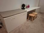 Ikea opbergbak bureau tafeltje krukje Stuva, Smastad, Flisat, Ophalen, Zo goed als nieuw, Tafel