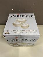 Ambiente - insulated hot pot set 1.2 - 1.6 - 2.5 liter, Ophalen of Verzenden, Nieuw