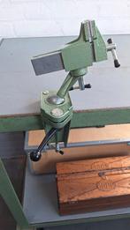 Unispann mini bankschroef, Doe-het-zelf en Verbouw, Gereedschap | Handgereedschap, Ophalen of Verzenden, Zo goed als nieuw