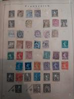 Postzegels wereld oud op albumbladen, Verzenden, Gestempeld, Oost-Azië