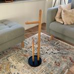 Sealskin Toiletrolhouder / Wc rolhouder Zwart Eiken Houtlook, Ophalen of Verzenden, Zo goed als nieuw, Zwart, Overige typen