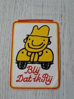 sticker Blij Dat ik Rij, Verzamelen, Ophalen of Verzenden, Zo goed als nieuw, Overige typen