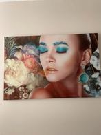 Ter Halle glasschilderij 120x80, Ophalen, Zo goed als nieuw, Schilderij, 100 tot 125 cm