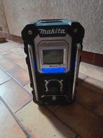 Makita bouwradio DMR 108 met Bluetooth, Ophalen of Verzenden, Gebruikt, Bouwradio