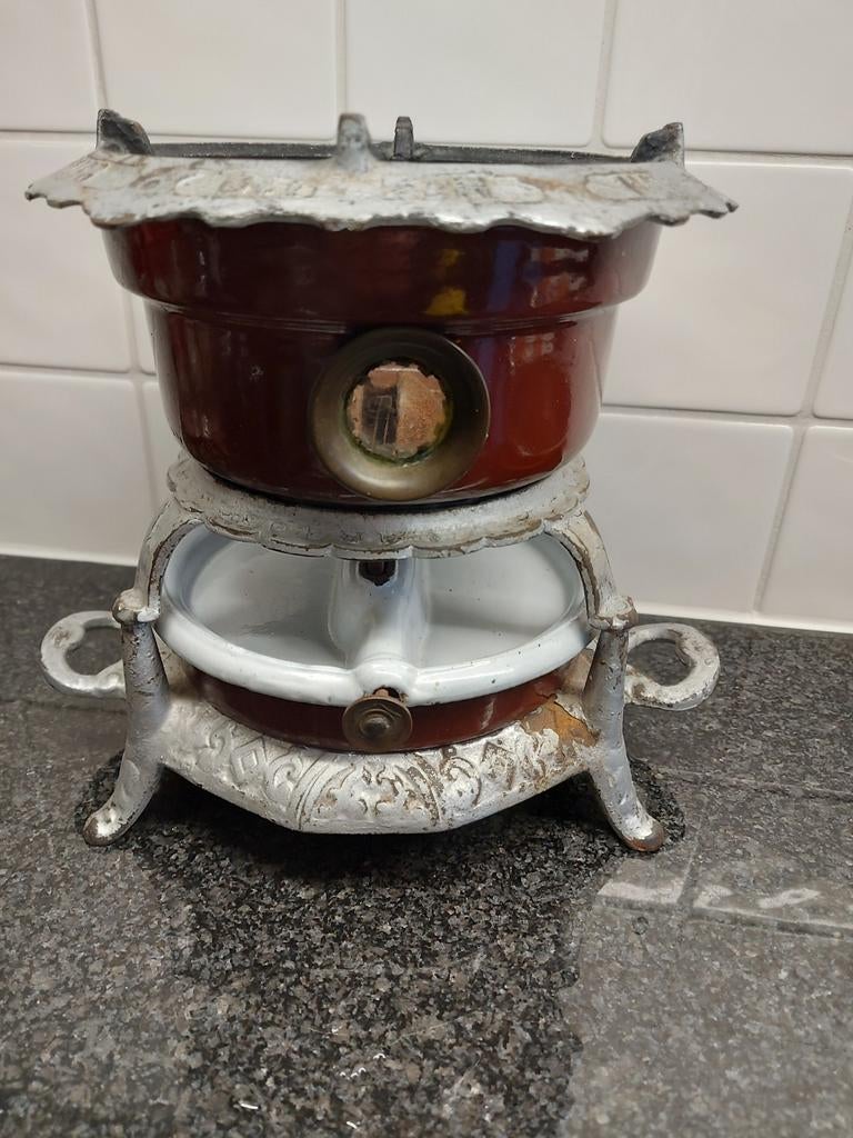 Antieke Haller Petroleum Kookpit - 70+ Jaar Oud, Ophalen of Verzenden