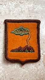 Stoffen mouwembleem LANDMACHT TROEPEN OVERZEESE GEBIEDEN, Ophalen of Verzenden, Nederland, Embleem of Badge