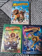 Dvd's Madagascar deel 1 - 3, Avontuur, Alle leeftijden, Ophalen of Verzenden, Zo goed als nieuw