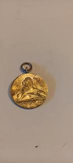 Oude Belgische Medaille  Zilver, Antiek en Kunst, Ophalen of Verzenden