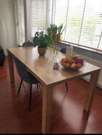 Eettafel 160x90, Huis en Inrichting, Tafels | Eettafels, Zo goed als nieuw, 150 tot 200 cm, Rechthoekig, 50 tot 100 cm