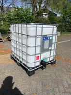 Schone voeding ibc 1000 ltr kunststof pallet hoge kwaliteit, Tuin en Terras, Regentonnen, 150 liter of meer, Ophalen, Zo goed als nieuw