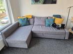 Hoekbank / slaapbank Ikea Friheten grijs, Ophalen, Hout, Gebruikt, Hoekbank