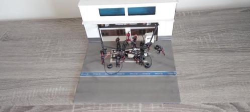 jos verstappen F1 pitstop diorama 1:43 vader max verstappen, Verzamelen, Automerken, Motoren en Formule 1, Zo goed als nieuw, Formule 1