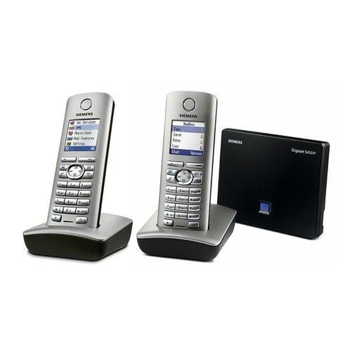 Siemens Gigaset S450 IP en S45 (2) DECT Telefoon set, Telecommunicatie, Vaste telefoons | Handsets en Draadloos, 2 handsets, Ophalen of Verzenden