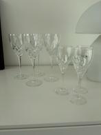 Wedgwood/Albert Heijn Toscane kristal rode wijn+portglaze, Ophalen of Verzenden