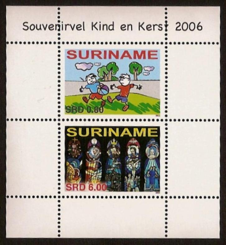 Suriname 1403 postfris Kinderpostzegels 2006, Postzegels en Munten, Postzegels | Suriname, Postfris, Ophalen of Verzenden