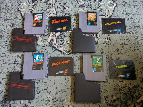 4 x Nintendo entertainment system (NES) games 5 screw, Spelcomputers en Games, Games | Nintendo NES, Gebruikt, 2 spelers, Vanaf 3 jaar