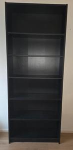 Billy Boekenkast zwart, Ophalen, Met plank(en), Gebruikt, 200 cm of meer