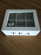 Theedoos, Ophalen, Zo goed als nieuw