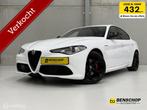 Alfa Romeo Giulia 2.0T B-Tech Sportstoelen Navi Carplay Leer, Automaat, 1995 cc, Zwart, 4 cilinders