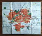 Plattegrond / kaart Gemeente Leeuwarden situatie 1943, Boeken, Atlassen en Landkaarten, Gelezen, Gemeente Leeuwarden, Ophalen of Verzenden