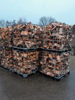 Dennenhout in krat - 1.1m3, Tuin en Terras, Haardhout, 6 m³ of meer, Ophalen, Overige houtsoorten, Blokken