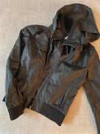 ZGAN Zwart leren jasje maat 38, Kleding | Dames, Ophalen of Verzenden, Zo goed als nieuw, Maat 38/40 (M), Zwart