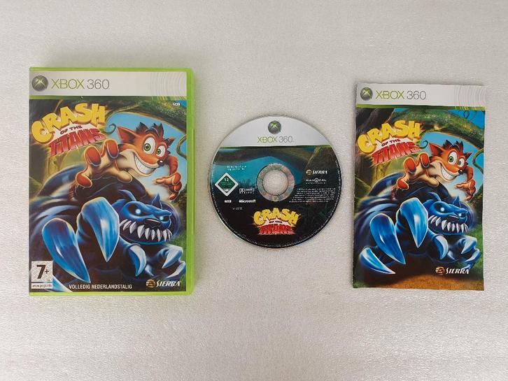 Xbox 360: Crash of the Titans, Spelcomputers en Games, Games | Xbox 360, Gebruikt, Avontuur en Actie, 1 speler, Vanaf 7 jaar, Ophalen of Verzenden
