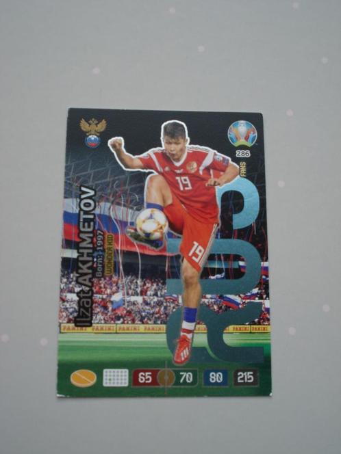 Ilzat Akhmetov - Panini Adrenalyn XL Uefa Euro 2020, Hobby en Vrije tijd, Stickers en Plaatjes, Zo goed als nieuw, Plaatje, Ophalen of Verzenden