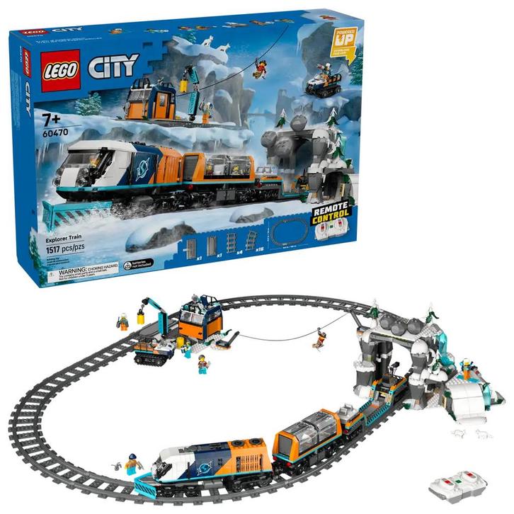LEGO 60470 Onderzoekstrein op de Noordpool – NIEUW & geseald, Kinderen en Baby's, Speelgoed | Duplo en Lego, Nieuw, Lego, Complete set