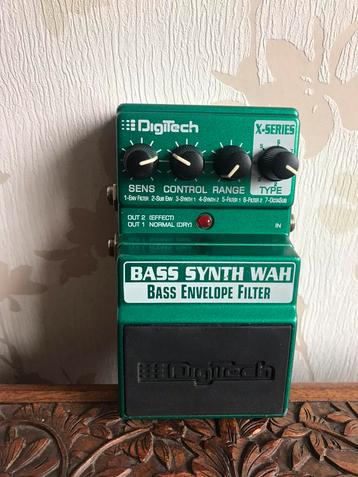 Digitech Bass Synth Wah Enveloppe Filter - Bas 