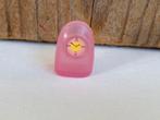 Vintage Barbie klok roze geel, Ophalen of Verzenden, Zo goed als nieuw, Decoratie