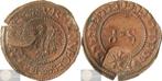 Deventer - Noodgeld van ½ Stuiver 1578 met klop A3, Overige waardes, Ophalen of Verzenden, Vóór koninkrijk, Losse munt