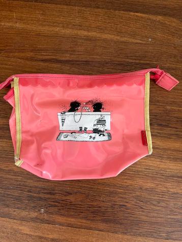Roze Toilettas met Print beschikbaar voor biedingen