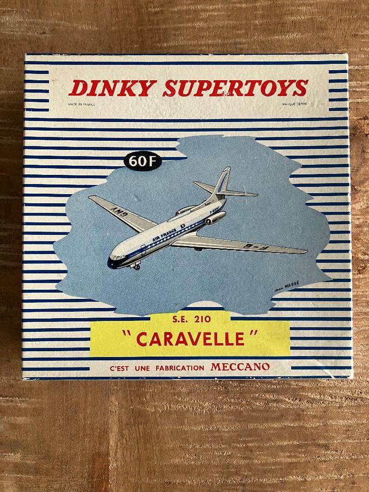 DINKY SUPERTOYS Caravelle, Verzamelen, Luchtvaart en Vliegtuigspotten, Zo goed als nieuw, Schaalmodel, Ophalen of Verzenden