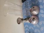 Gratis, Huis en Inrichting, Woonaccessoires | Kandelaars en Kaarsen, Ophalen of Verzenden, Gebruikt, Overige materialen, Minder dan 25 cm