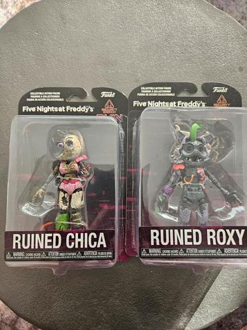 FNAF Security Breach Ruin - Ruined Chica & Roxy - Nieuw beschikbaar voor biedingen