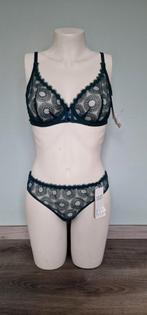 Nieuw setje van simone perele maat 75C/2-38, Simone perele, Ophalen, Groen, Setje