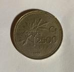 2500 lira Turkije 1993, Postzegels en Munten, Ophalen of Verzenden, Losse munt